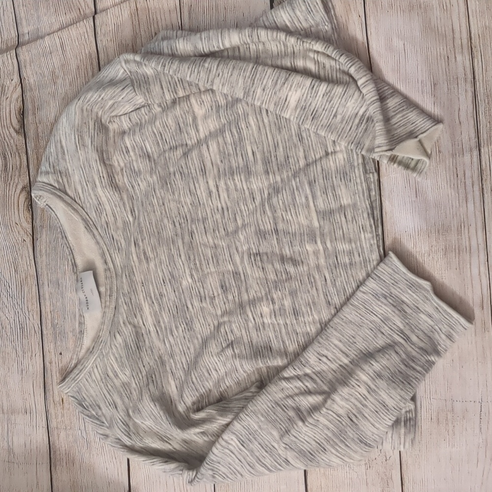 Modern citizen gray cropped sweatshirt size large